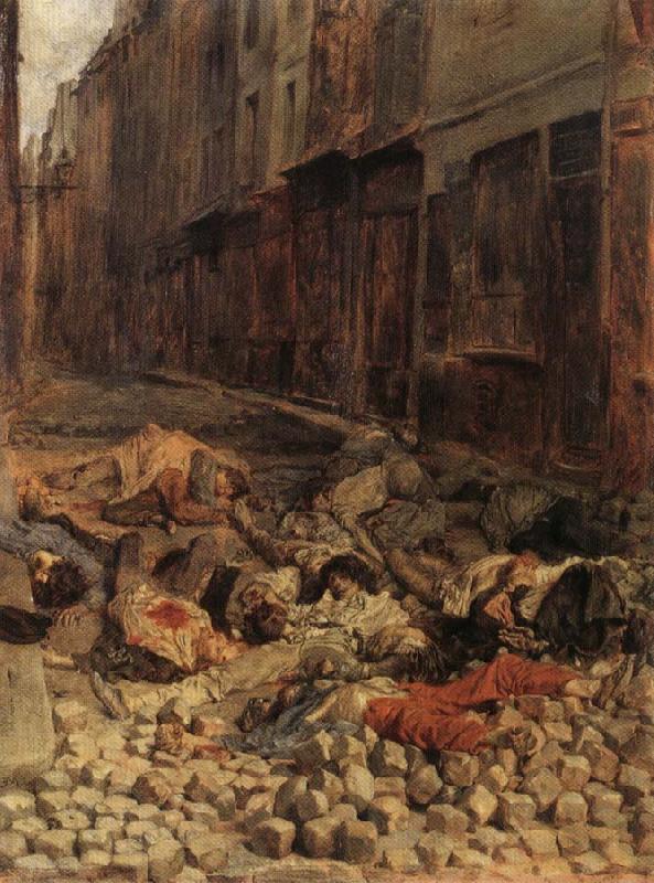 Ernest Meissonier Remembrance of Barricades in June 1848